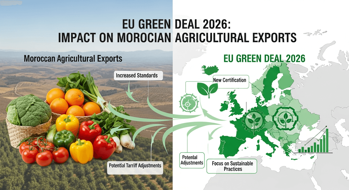 Nouvelles réglementations de l'UE en 2026 : Impact sur les exportateurs marocains de fruits et légumes